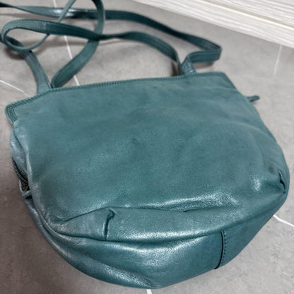 LOEWE Shoulder Bag Purse Anagram Leather Authentic