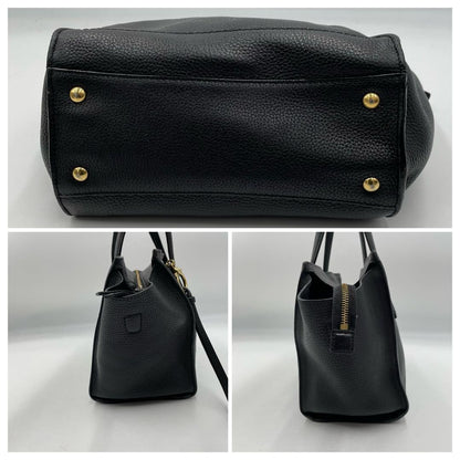 Salvatore Ferragamo Hand Bag Tote Purse Gancini Authentic