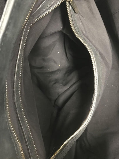 TOD'S Hand Bag Tote Purse Leather Black Authentic