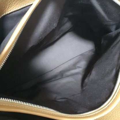 TOD'S Hand Bag Tote Purse Leather Camel Authentic
