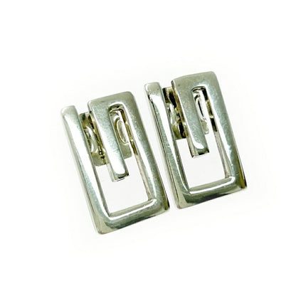 GUCCI Earrings G Logo Silver 925 Women Accessory Authentic