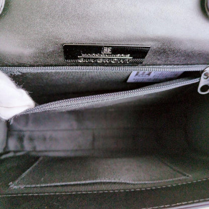 GIVENCHY Hand Bag Tote Purse 4G Leather Black Authentic