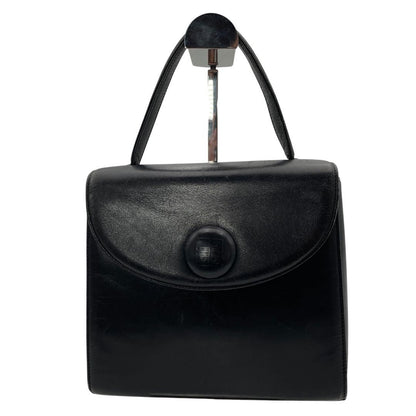 GIVENCHY Hand Bag Tote Purse 4G Leather Black Authentic