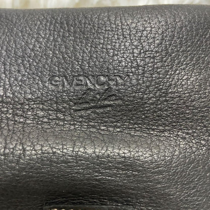 GIVENCHY Shoulder Bag Purse Leather Black Authentic