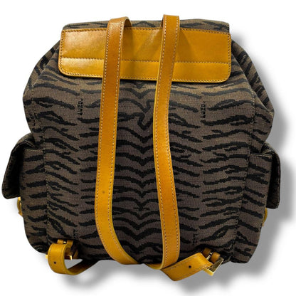 FENDI Backpack Zebra Multicolor Authentic