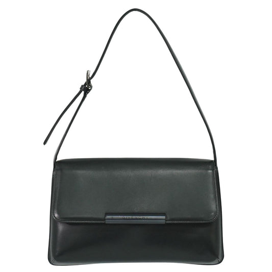 GIVENCHY Shoulder Bag Purse Leather Black Authentic