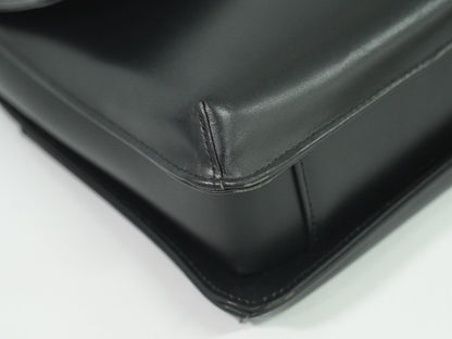 GIVENCHY Shoulder Bag Purse Leather Black Authentic