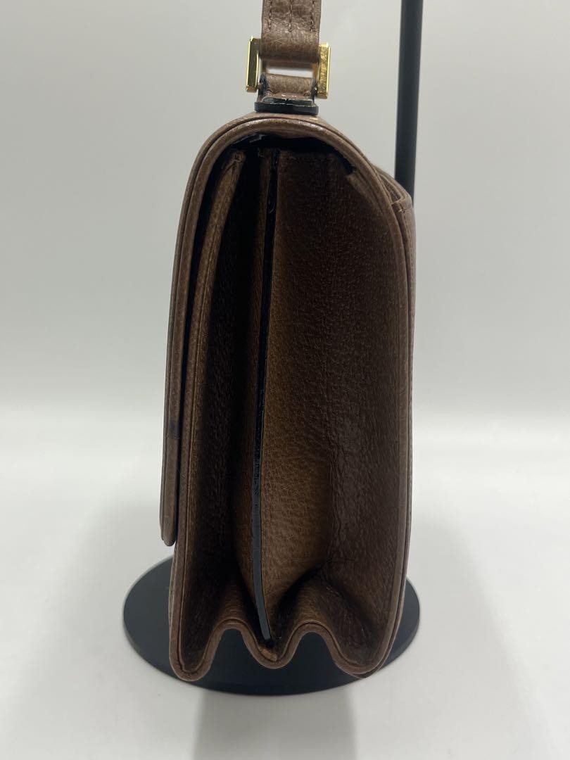 Valentino Garavani Hand Bag Tote Purse Brown Authentic