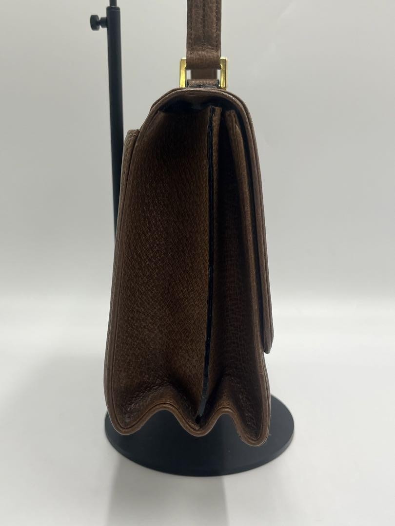 Valentino Garavani Hand Bag Tote Purse Brown Authentic
