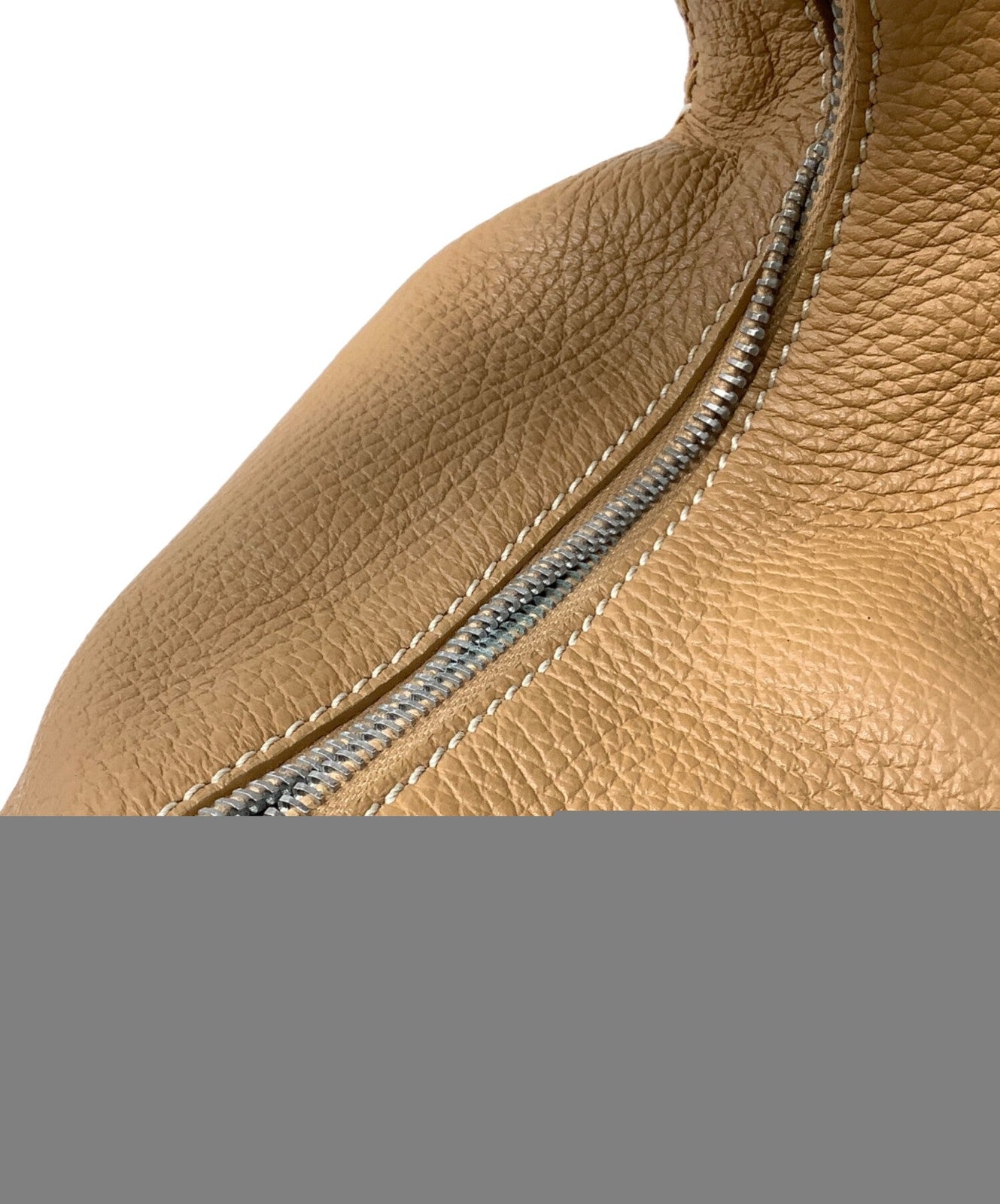 TOD'S Shoulder Bag Purse Beige Authentic