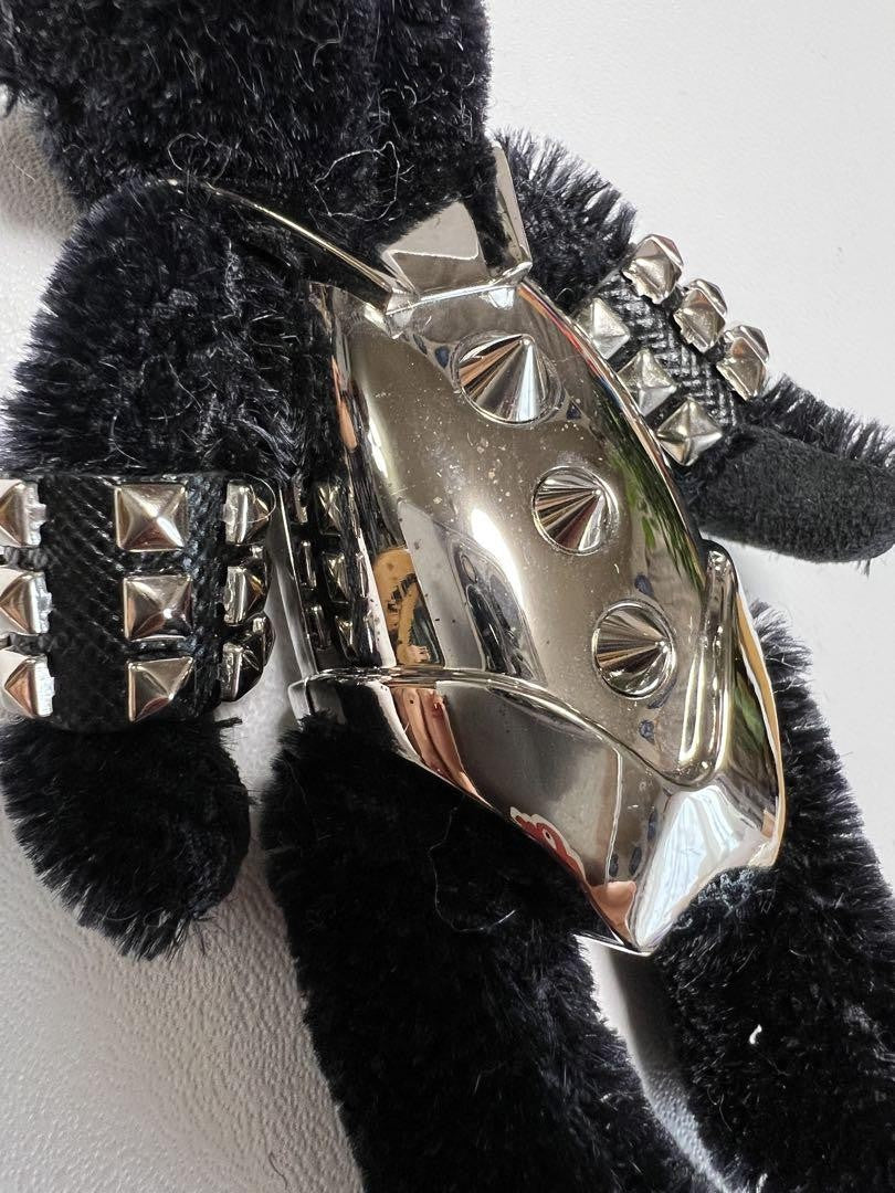 PRADA Key Ring Keychain Bag Charm Bear Authentic