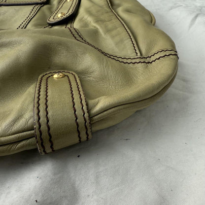 Valentino Garavani Hand Bag Tote Purse Logo Leather Authentic