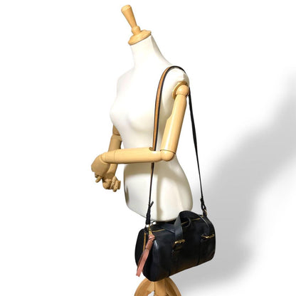 Chloe Shoulder Bag Purse Leather Black Authentic