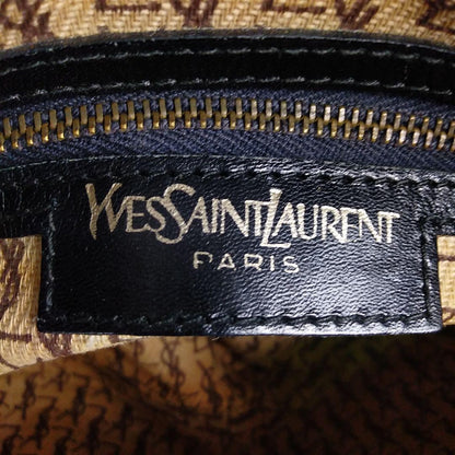 Saint Laurent Shoulder Bag Purse YSL Cassandra Leather Black Authentic