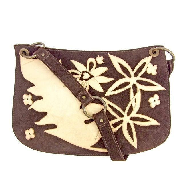 Dolce & Gabbana Shoulder Bag Purse Leopard Beige Brown Authentic