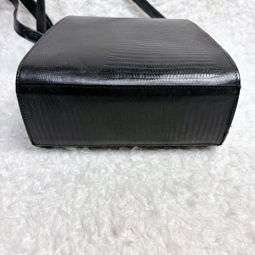 MULBERRY Shoulder Bag Purse Leather Black Authentic