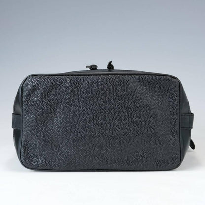 MULBERRY Shoulder Bag Purse Leather Black Authentic