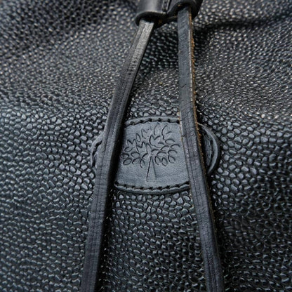 MULBERRY Shoulder Bag Purse Leather Black Authentic