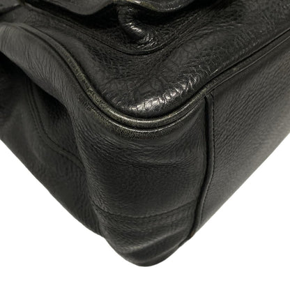 MULBERRY Hand Bag Tote Purse Leather Black Authentic