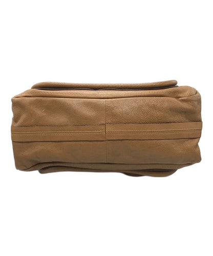 Chloe Hand Shoulder Bag Tote Purse Paraty 2way Leather Beige Authentic