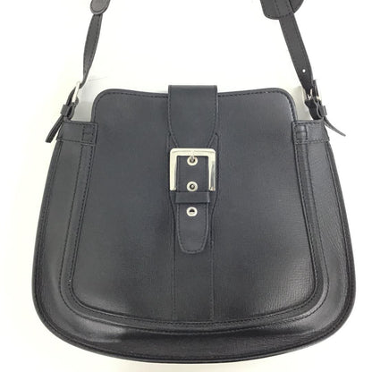 TOD'S Hand Bag Tote Purse Leather Black Authentic