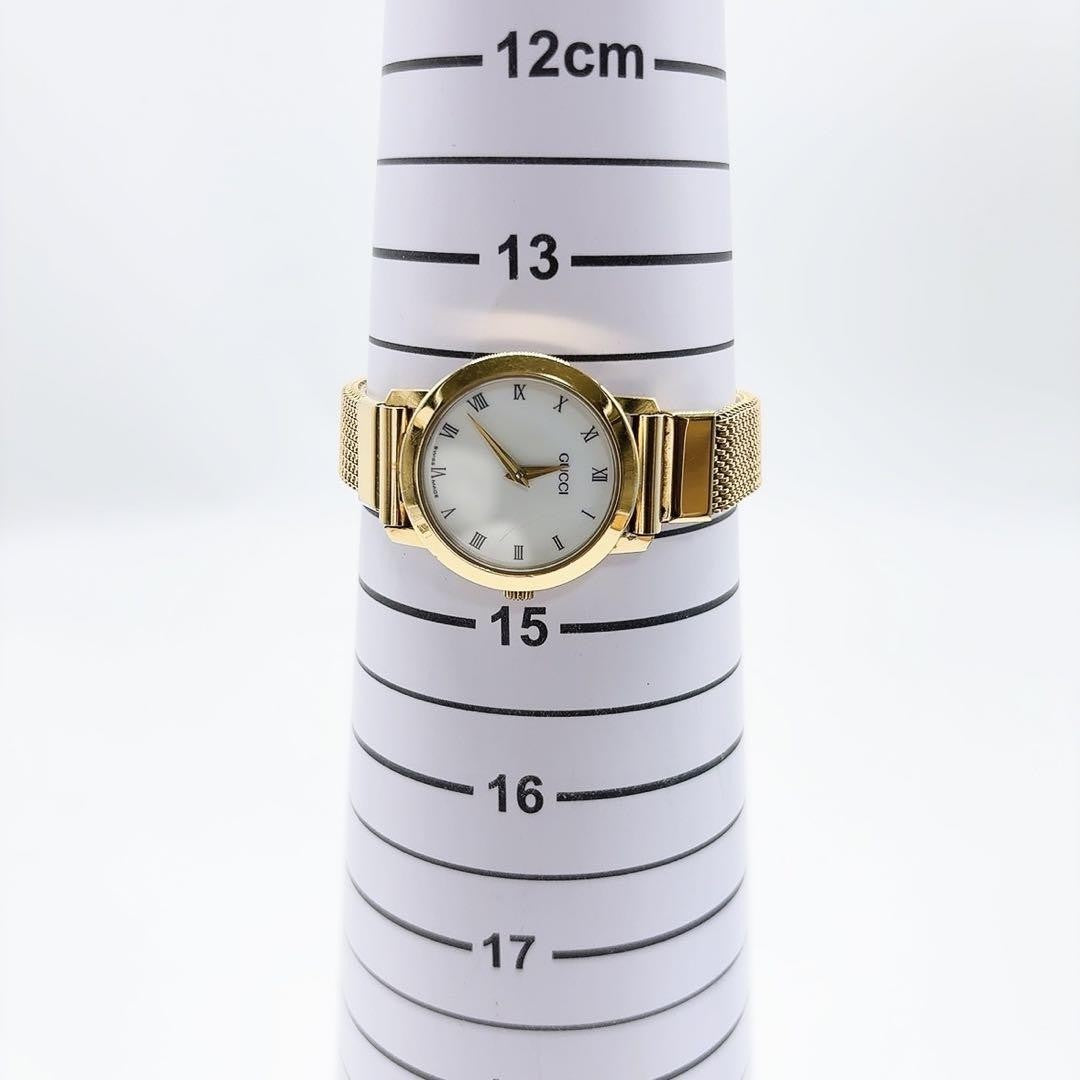 GUCCI Quartz Watch Wristwatch Gold Women's Authentic