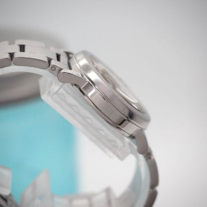 GUCCI 101L Quartz Watch Wristwatch White Silver Women's Authentic