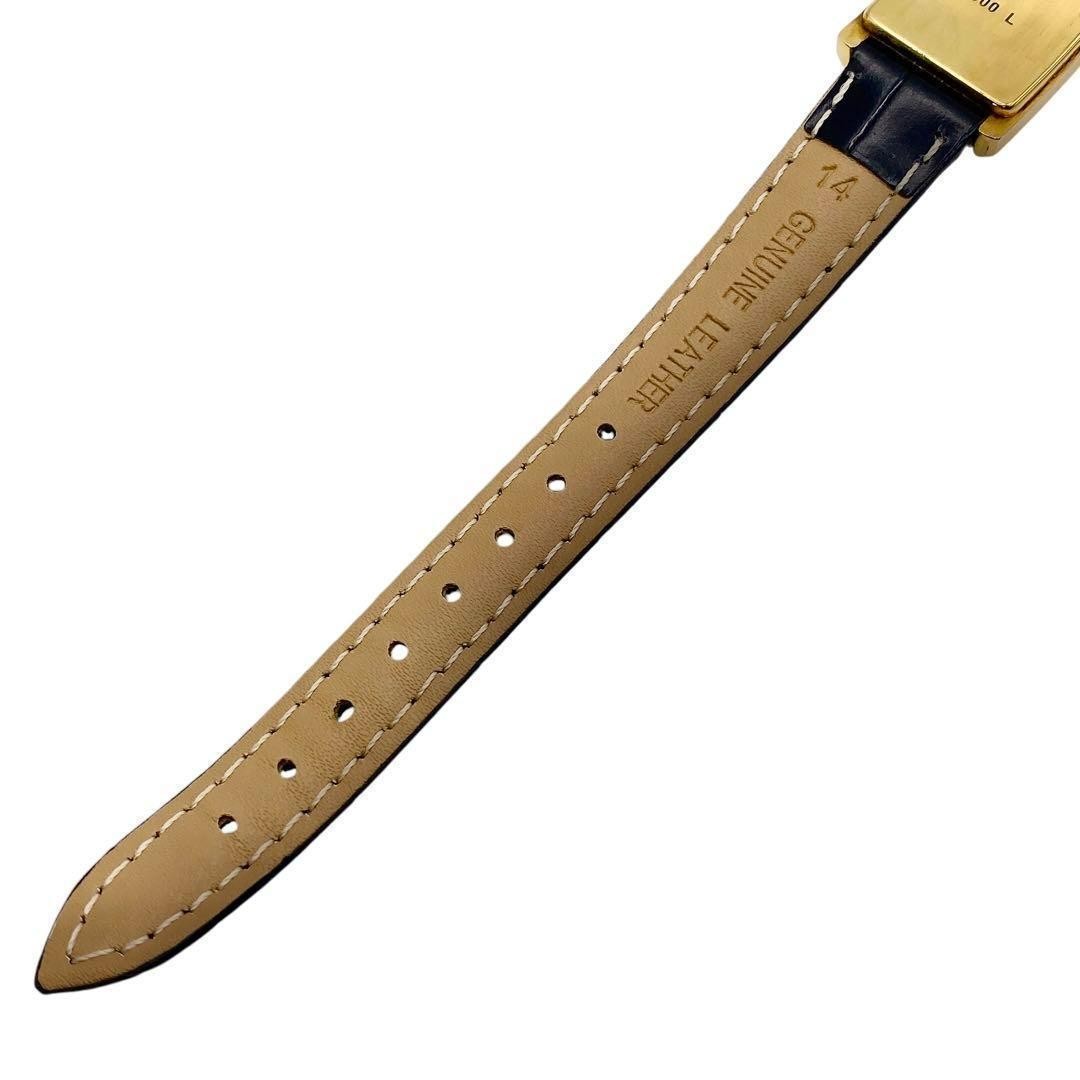 GUCCI Quartz Watch Wristwatch Gold Black Women's Authentic