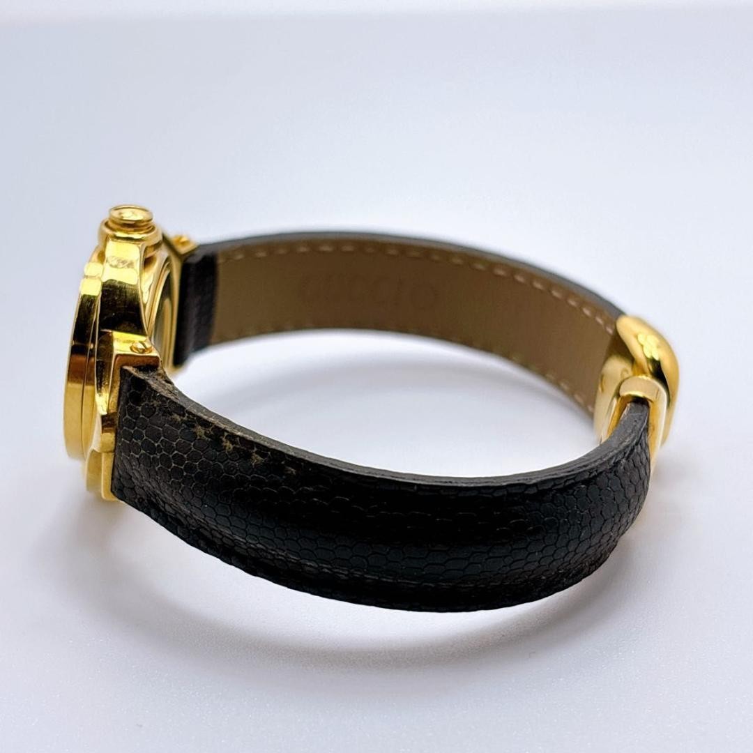 GUCCI Quartz Watch Wristwatch Gold Women's Authentic