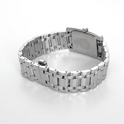 FENDI 7000L Quartz Watch Wristwatch Logo White Silver Women's Authentic