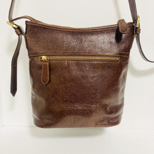 BURBERRY Shoulder Bag Purse Nova Check Leather Authentic