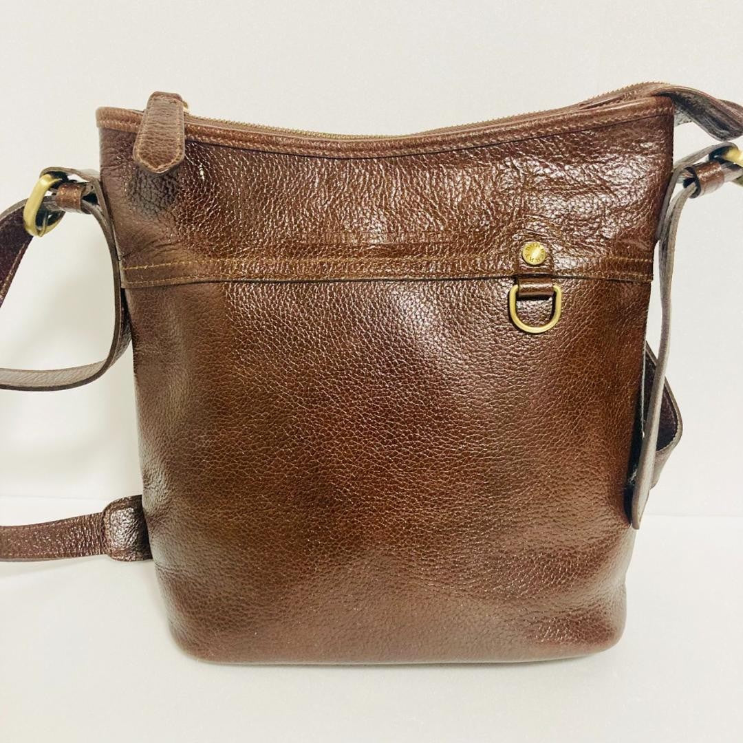 BURBERRY Shoulder Bag Purse Nova Check Leather Authentic