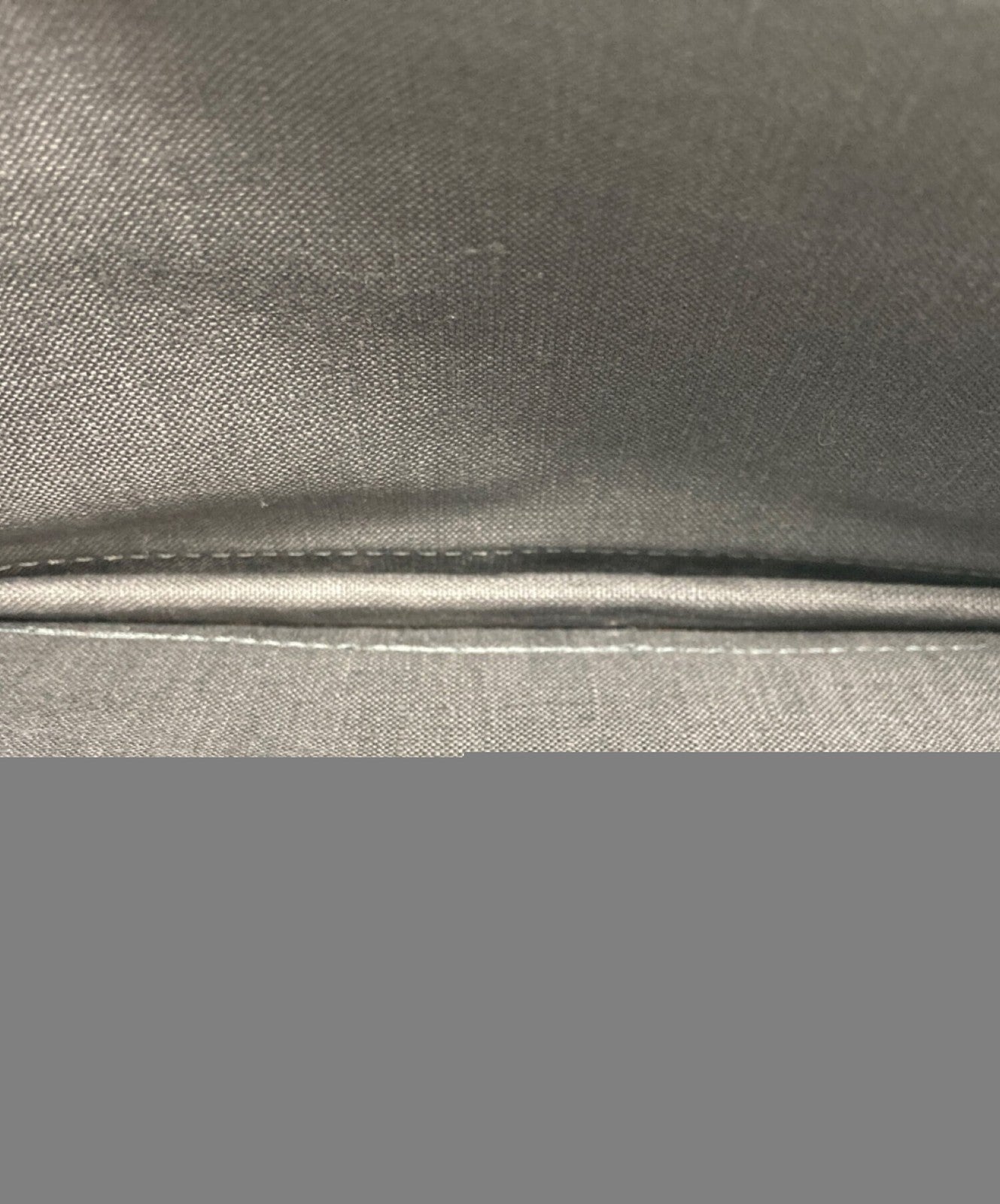 FENDI Clutch Bag Second Bag Selleria Silver Authentic
