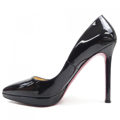 Christian Louboutin Shoes Pumps Heel EU 37 US 7 Black Authentic