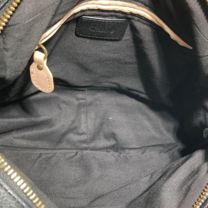 Chloe Shoulder Bag Purse Paraty Leather Black Authentic