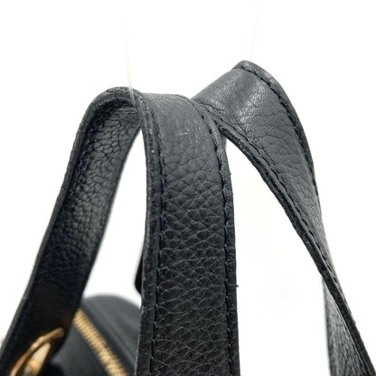 Chloe Shoulder Bag Purse Paraty Leather Black Authentic