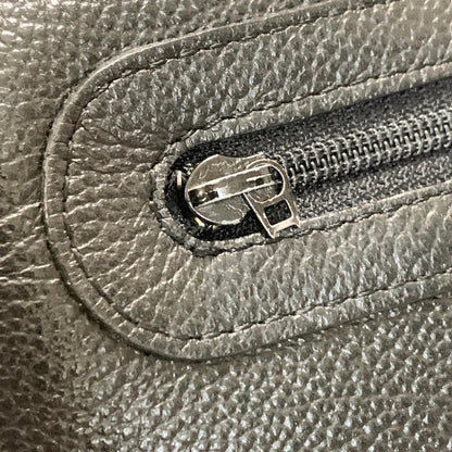 Saint Laurent Bag YSL Cassandra Clutch Purse Hand Leather Black Gold Authentic