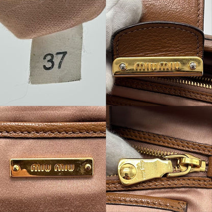 GIVENCHY Hand Shoulder Bag Tote Purse 2way Nightingale Leather Black Authentic