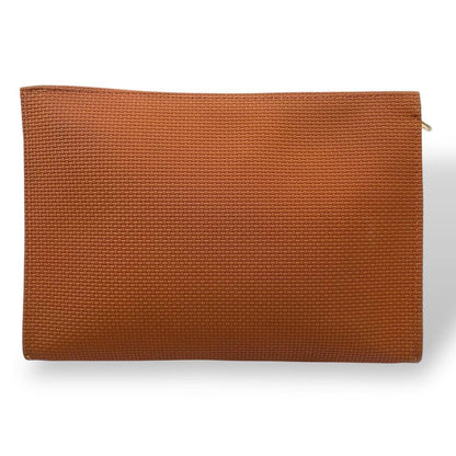 Saint Laurent Clutch Bag Second Bag YSL Cassandra Brown Authentic