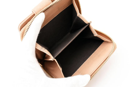 Gucci Bi-fold Wallet GG Micro Shima Flap Compact Purse Interlocking Sima Auth