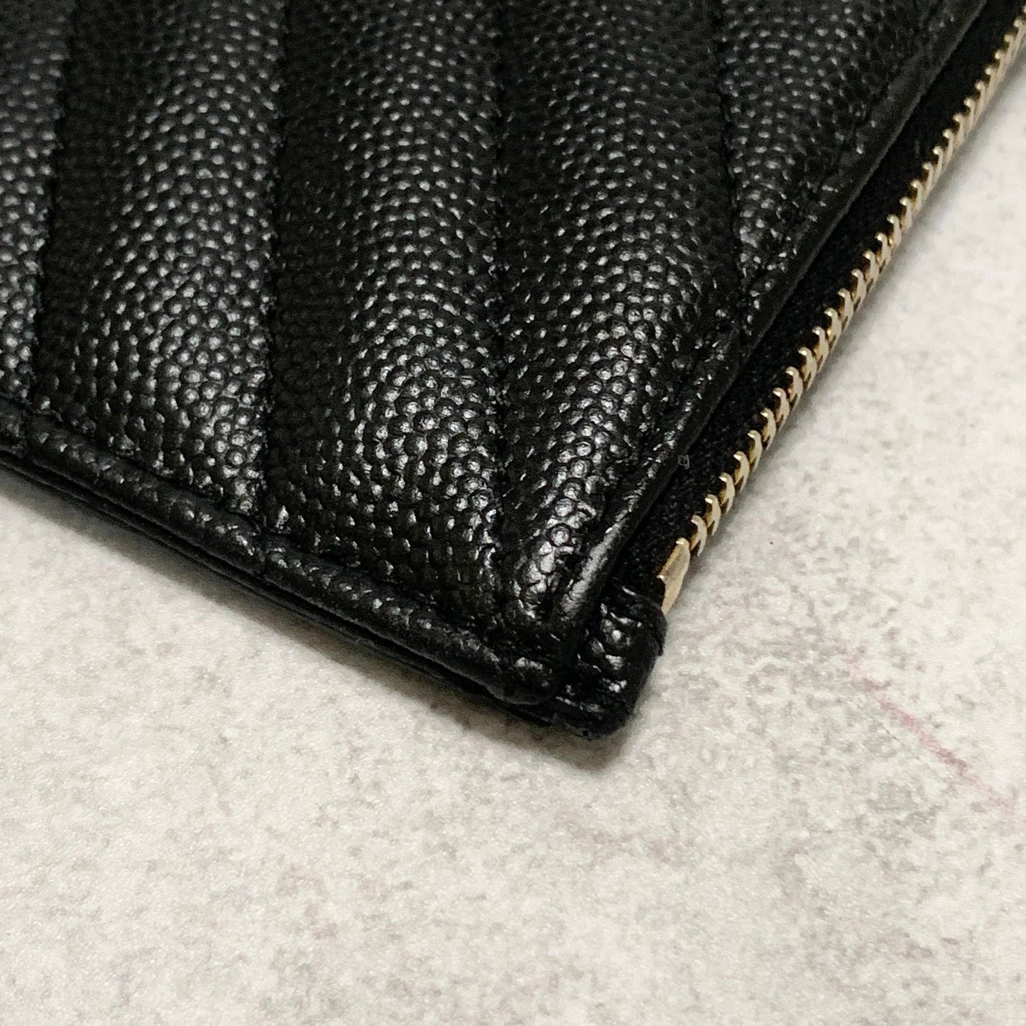 Saint Laurent Coin Case Cassandra YSL Logo Card Holder Wallet Purse Compact