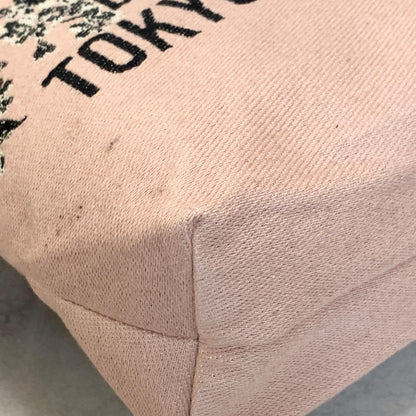 Christian Dior  Tote Bag Logo Handbag Purse Canvas Pink Used Women's Authentic