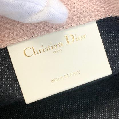 Christian Dior  Tote Bag Logo Handbag Purse Canvas Pink Used Women's Authentic