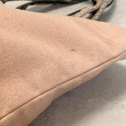 Christian Dior  Tote Bag Logo Handbag Purse Canvas Pink Used Women's Authentic