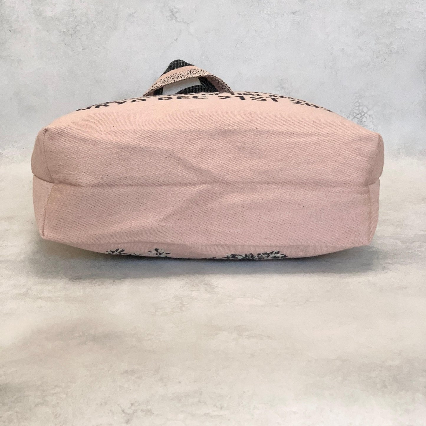 Christian Dior  Tote Bag Logo Handbag Purse Canvas Pink Used Women's Authentic