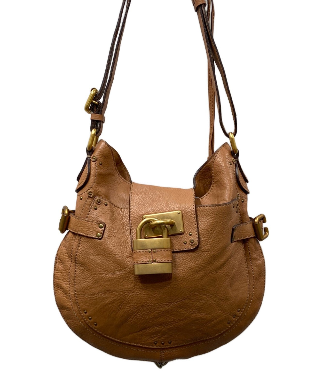 Chloe Shoulder Bag Purse Paddington Pink Authentic