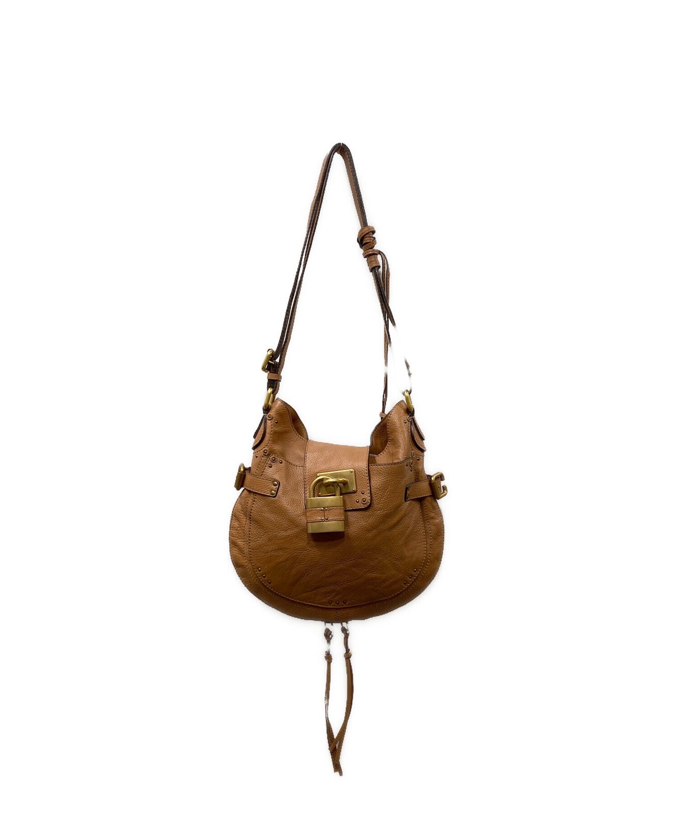 Chloe Shoulder Bag Purse Paddington Pink Authentic