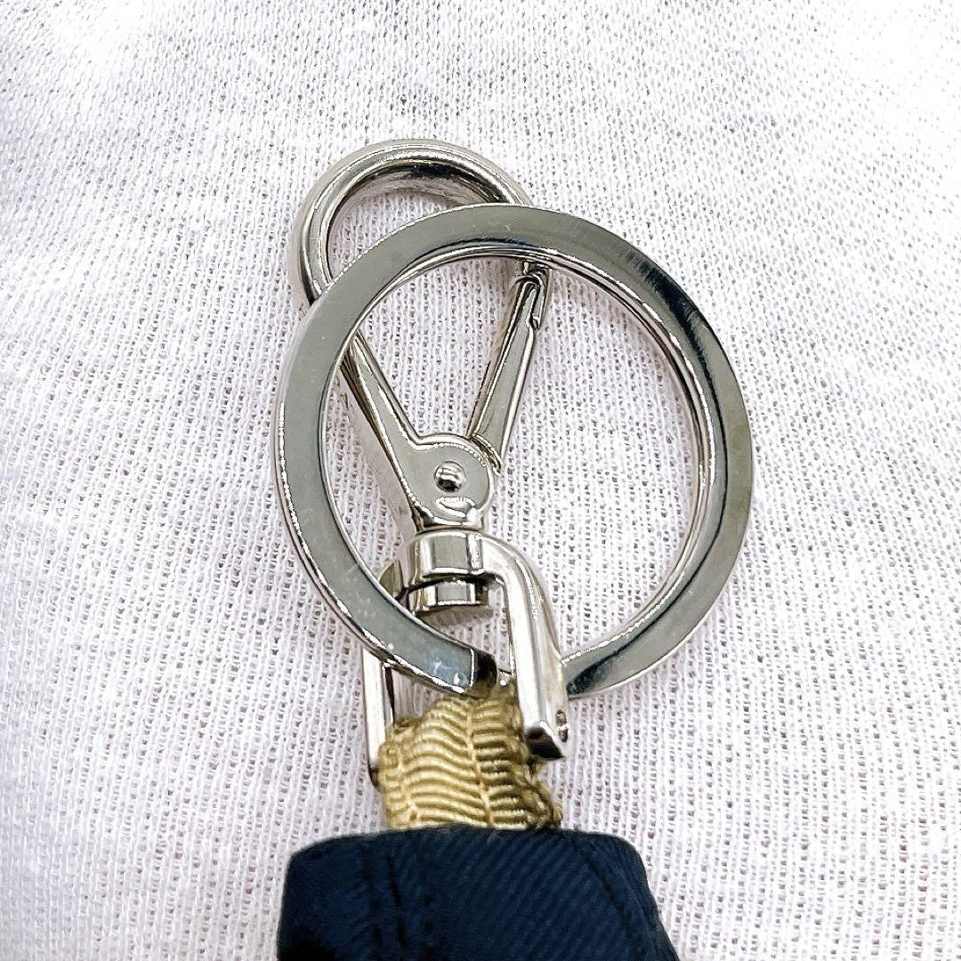 PRADA Key Ring Keychain Bag Charm Teddy Bear Authentic