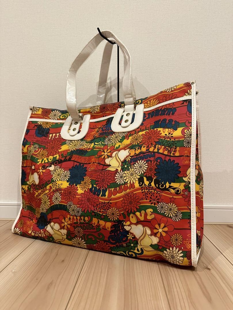 Dolce & Gabbana Hand Bag Tote Purse Multicolor Authentic