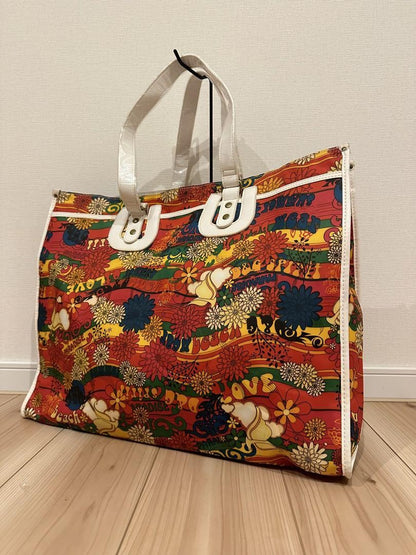 Dolce & Gabbana Hand Bag Tote Purse Multicolor Authentic